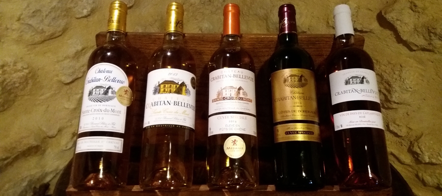 Photo of five wines